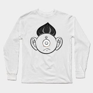 Palvus - black & white Long Sleeve T-Shirt